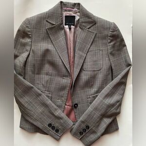 Vintage The Limited Houndstooth Plaid Suit